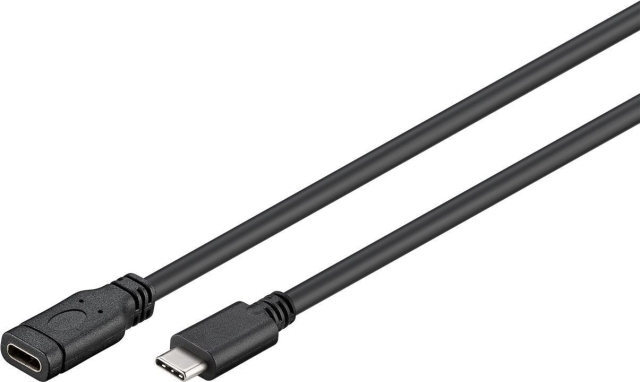 Goobay USB-C to USB-C 3.1 Gen 1 extension cable, 1 m