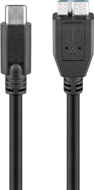 Goobay USB-C to micro-B cable, 1 m