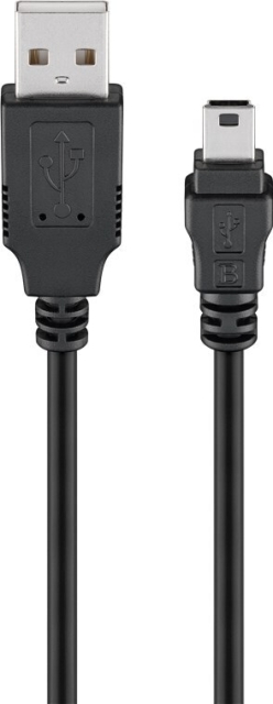 Goobay USB 2.0 A - Mini-B cable, 0.3 m