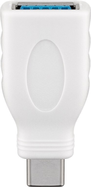 Goobay USB-A to USB-C 3.0 OTG adapter, white