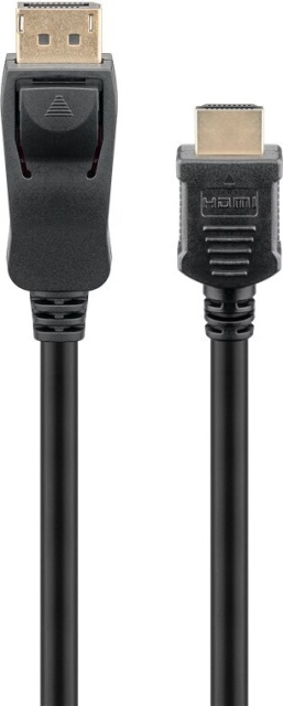 Goobay DisplayPort to HDMI monitor cable, 2 m