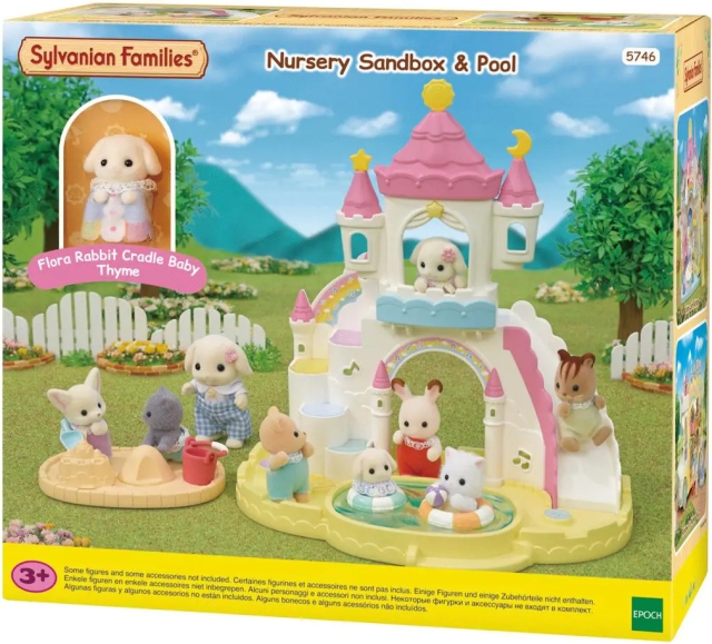 Sylvanian Families Sandbox and pool set