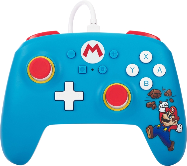 PowerA Wired Controller, Brick Breaker Mario, Switch