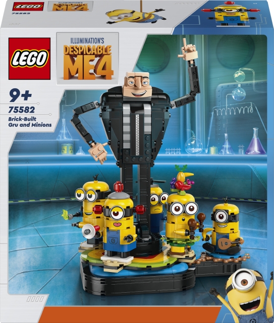 LEGO Minions 75582 - Gru and minions buildable with blocks