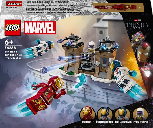 LEGO Super Heroes Marvel 76288 - Iron Man and the Iron Legion vs
