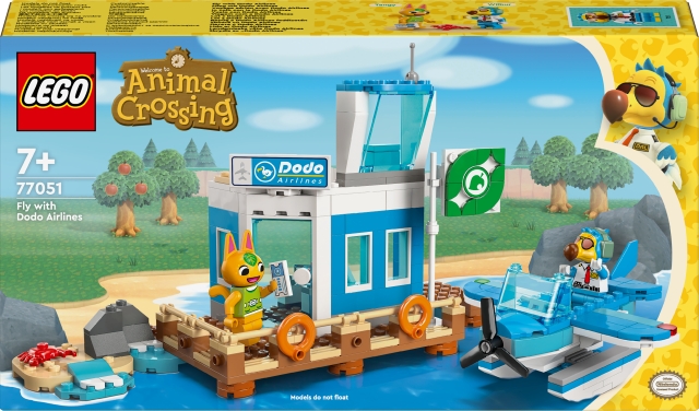 LEGO ® Animal Crossing™ 77051 - Dodo Airlines is calling you for a flight