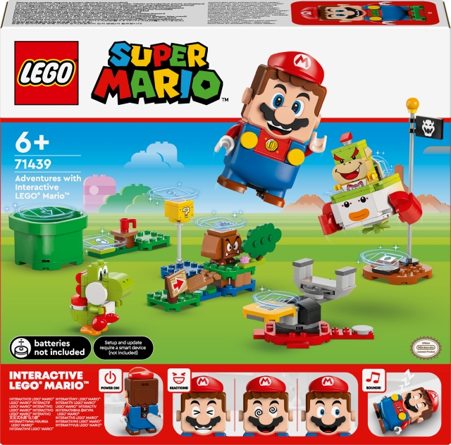 LEGO Super Mario 71439 - Adventures of the interactive LEGO® Mario™ character