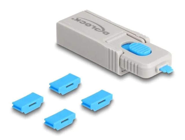 DeLOCK HDMI Port Blocker Set for HDMI female ports 4 pieces