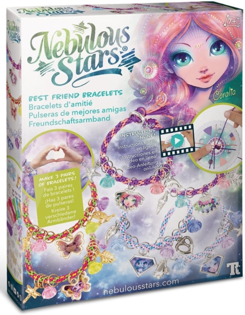 Nebulous Stars Best Friend Bracelets - cardboard set