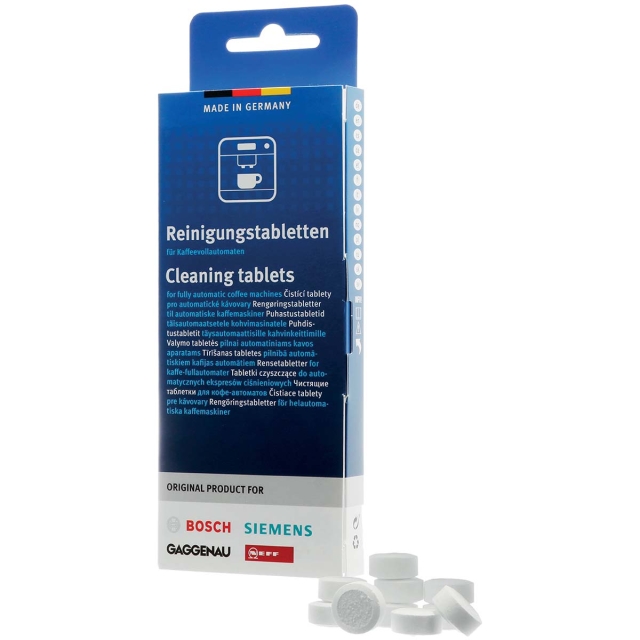 Bosch Cleaning tablets for fully automatic coffee machines and thermo jugs