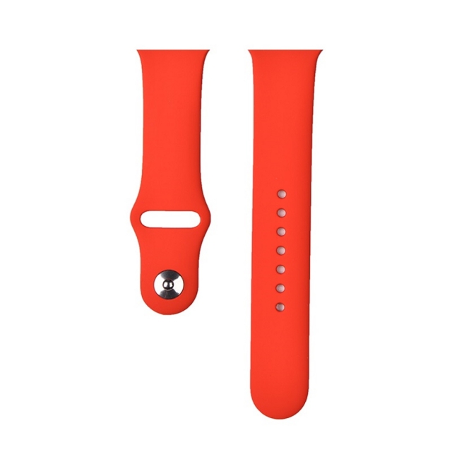 Devia armband Deluxe Sport för Apple Watch 49mm/ 45mm/ 44mm/ 42mm röd
