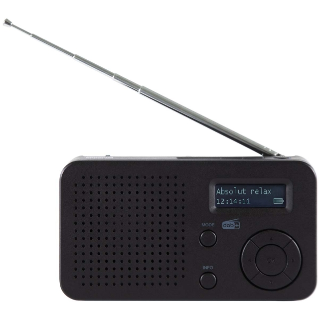 imperial DABMAN 17 portable DAB+/FM radio with Bluetooth Black