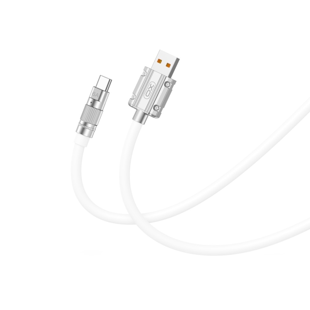 XO kabel NB227 USB - USB-C 1,2 m 6A vit