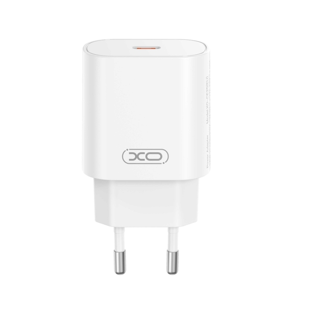 XO väggladdare CE25 PD 25W 1x USB-C vit