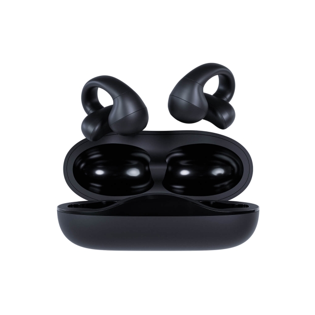 Happy Plugs Headphone Clip OWS True-Wireless Black