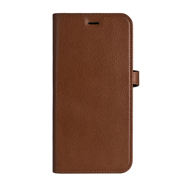 Buffalo Wallet Case 2-in-1 3 Card MagSeries Brown - iPhone 16 Plus