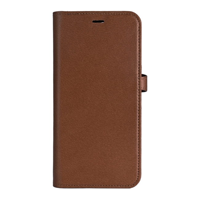 Buffalo Wallet Case 2-in-1 3 Card MagSeries Brown - iPhone 16 Pro Max