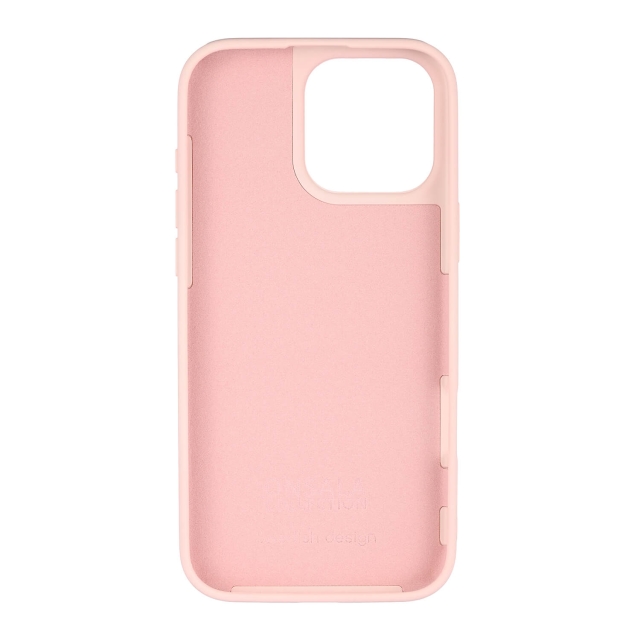 Onsala Phone Case with Silicone Feel Chalk Pink - iPhone 16 Pro Max