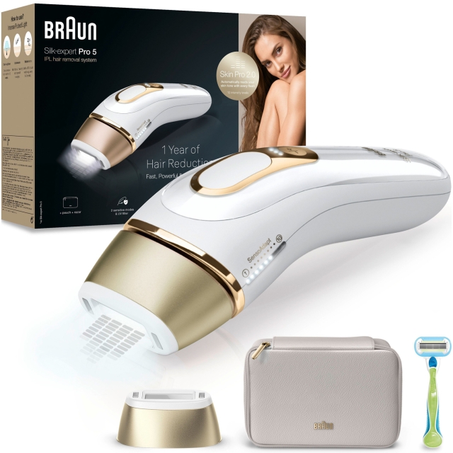 Braun IPL Silk-expert Pro 5 PL5052 White/Gold