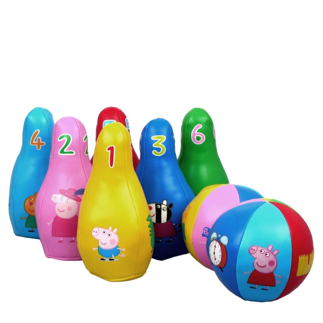 Barbo Toys Peppa Pig Soft Bowling Set