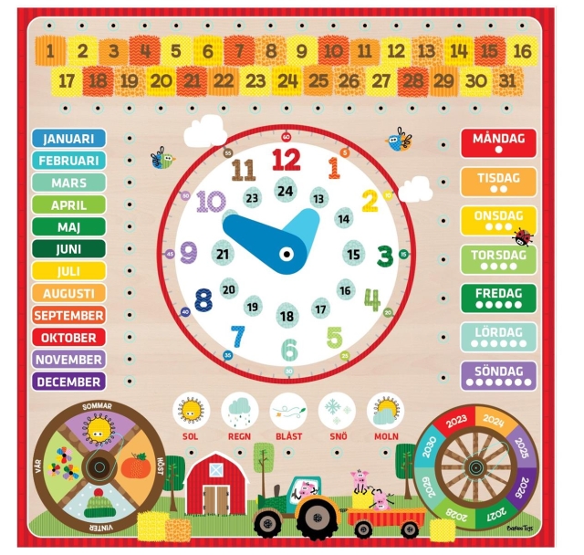 Barbo Toys Barbo Classic Teachers Calendar SE