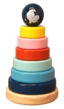 Barbo Toys Moomin Stacking Rings (6 rings)