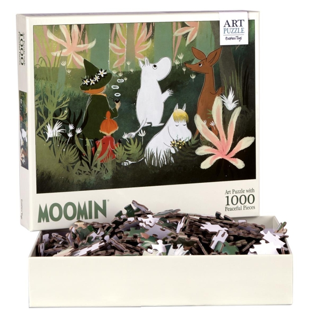 Barbo Toys Moomin Art Puzzle Green 1000 pcs