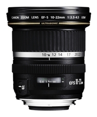 Canon EF-S 10-22mm f/3.5-4.5 USM ultra-wide angle zoom lens