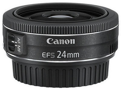 Canon EF-S 24 mm f/2.8 STM pancake lens