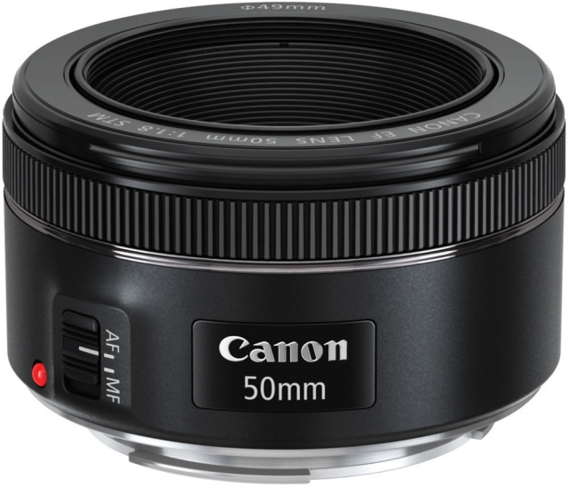 Canon EF 50mm f/1.8 STM normal lens