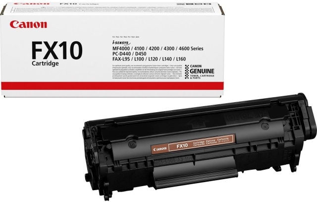 Canon FX-10 laser ink cartridge, black
