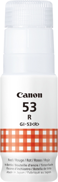 Canon GI-53R black bottle, red