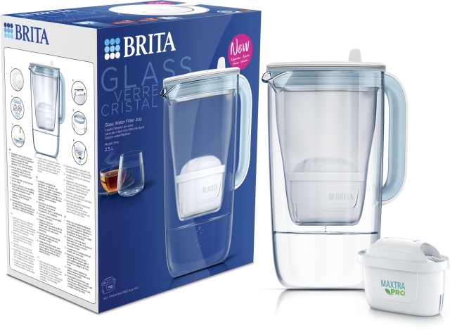 BRITA Glass Jug, glass, 1,5L