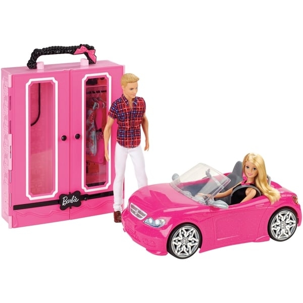 Barbie Doll, Convertible and Closet (GVK05)