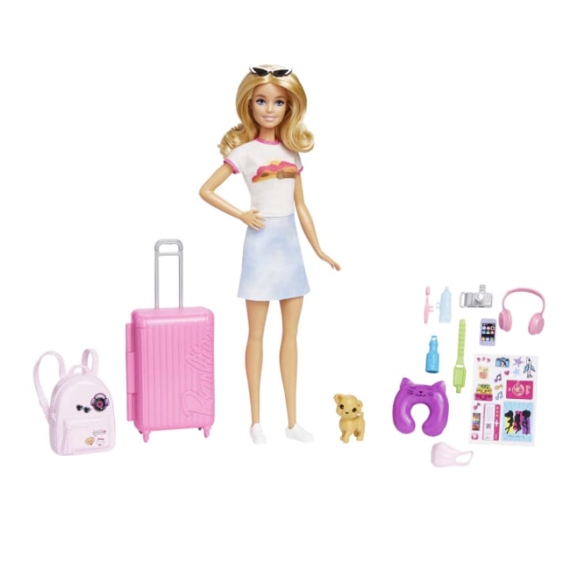 Barbie Travel Set With Puppy (HJY18)