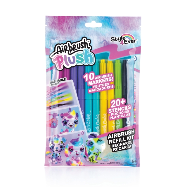 Airbrush Plush Refill Kit 10 pens (256)