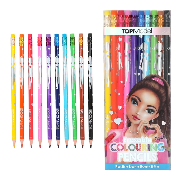 TOPModel Erasable Colouring Pencils (0412219)