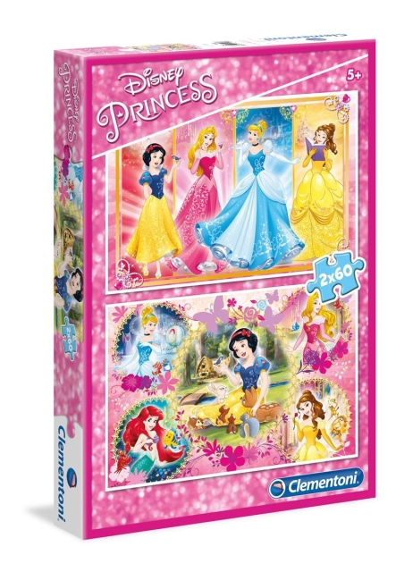 Clementoni 2x60 pcs Puzzles Kids Special Collection Princess