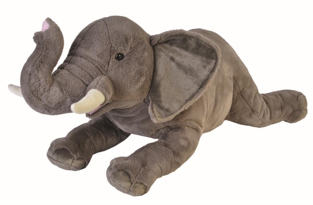 Wild Republic Cuddlekins Jumbo African Elephant 76 cm