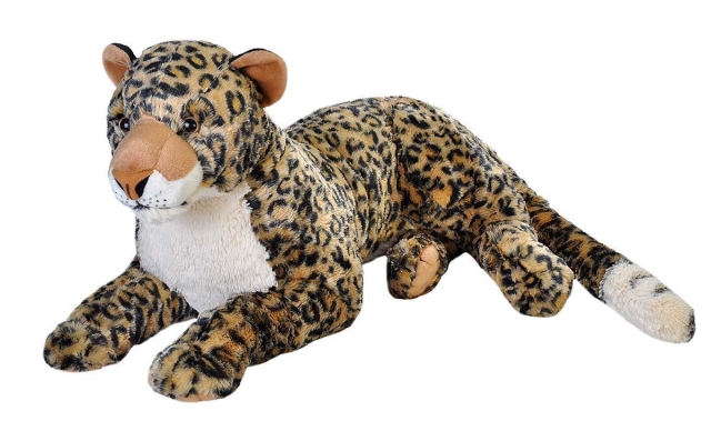 Wild Republic Cuddlekins Jumbo African Leopard 76 cm