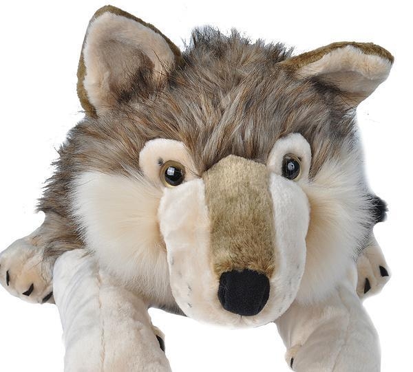 Wild Republic Cuddlekins Jumbo Wolf 76 cm