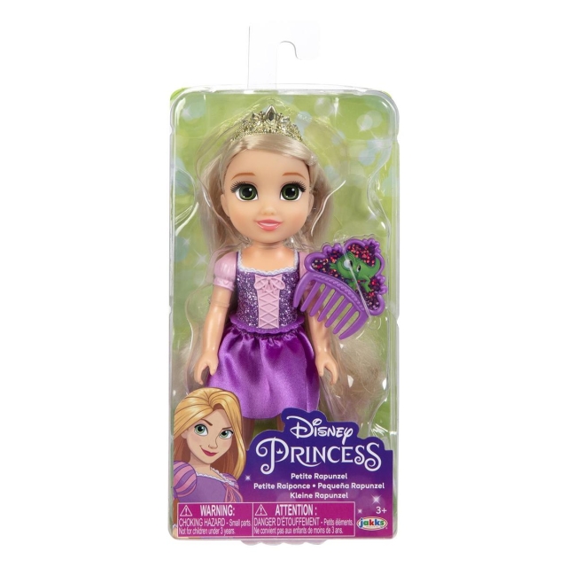 JAKKS Pacific Disney Princess 6 Inch Petite Doll with Comb Rapunzel