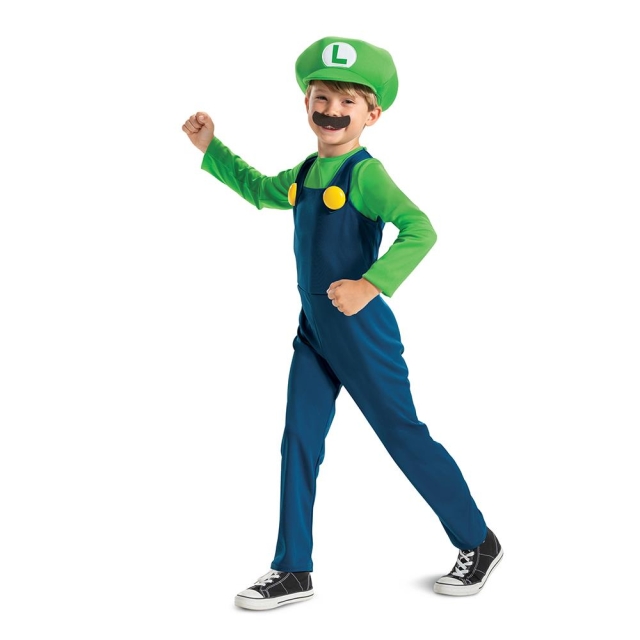 JAKKS Pacific Disguise Super Mario Costume Luigi S (4-6)