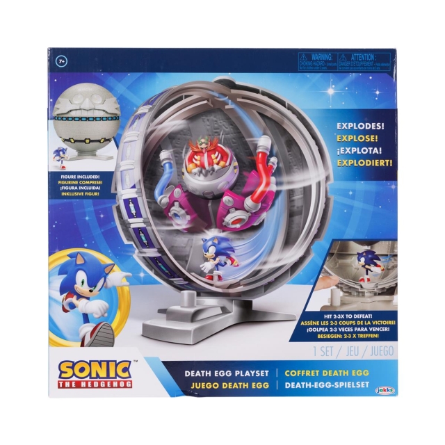 JAKKS Pacific Sonic the Hedgehog 2.5 Inch Playset Death Egg Battle Set