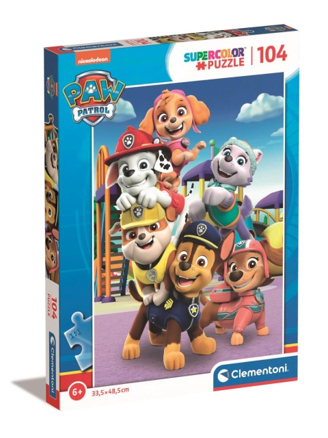 Clementoni 104 pcs Puzzles Kids Paw Patrol 2