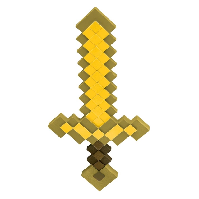 JAKKS Pacific Disguise Minecraft Role Play Sword Gold