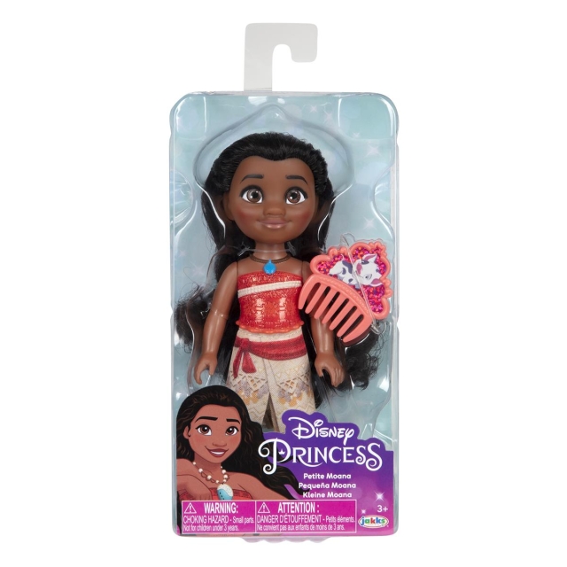 JAKKS Pacific Disney Princess 6 Inch Petite Doll with Comb Vaiana