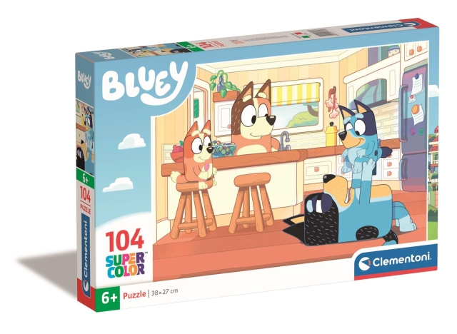 Clementoni 104 pcs Puzzles Bluey