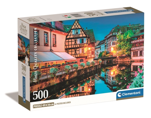 Clementoni 500 pcs CB High Quality Collection Strasbourg Old Town