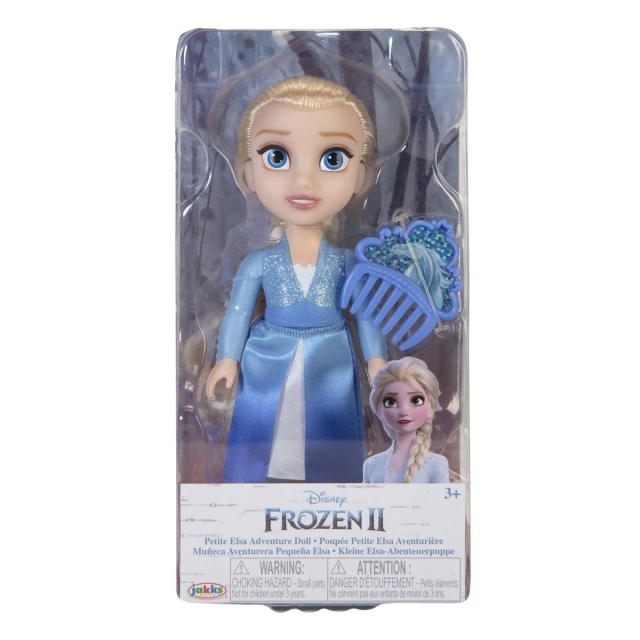 JAKKS Pacific Disney Frozen 6 Inch Petite Doll with Comb Adventure Elsa